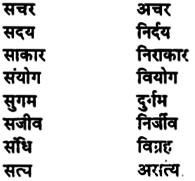 Bihar Board Class 11th Hindi व्याकरण पर्यायवाची शब्द 7
