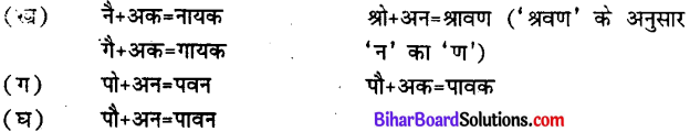 Bihar Board Class 12th Hindi व्याकरण संधि 7