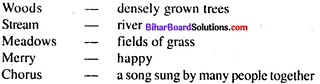 Laughing Song Question Answer Class 6 Bihar Board Chapter 13