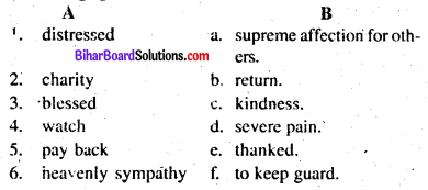 Sympathy Poem Questions And Answers Class 7 Bihar Board Chapter 1