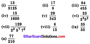 Bihar Board Class 10 Maths Solutions Chapter 1 वास्तविक संख्याएँ Ex 1.4 Q1.4