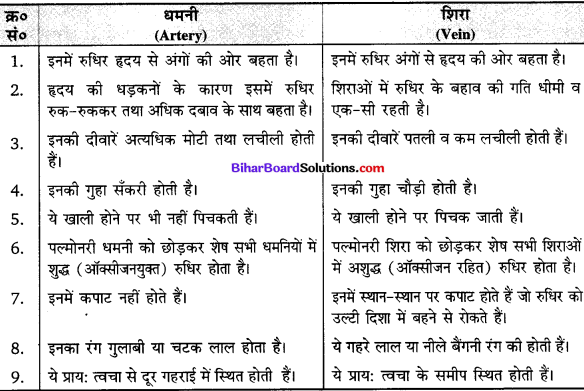 Bihar Board Class 10 Science Solutions Chapter 6 जैव प्रक्रम