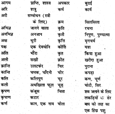 Bihar Board Class 6 Hindi व्याकरण Grammar 46