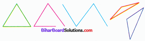 Bihar Board Class 6 Maths Solutions Chapter 5 आधारभूत ज्यामितीय जानकारियाँ Ex 5.3 Q1