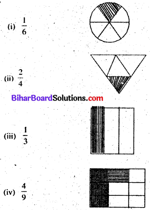 Bihar Board Class 6 Maths Solutions Chapter 7 भिन्न Ex 7.1 Q2.1