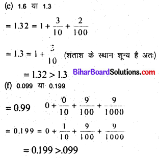 Bihar Board Class 6 Maths Solutions Chapter 8 दशमलव Ex 8.3 Q1.1