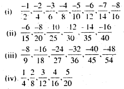 Bihar Board Class 7 Maths Solutions Chapter 12 परिमेय संख्याएँ Ex 12.1 Q2.1
