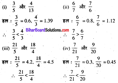 Bihar Board Class 7 Maths Solutions Chapter 2 भिन्न Ex 2.1 Q2
