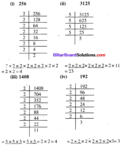 Bihar Board Math Solution Class 8 Chapter 6