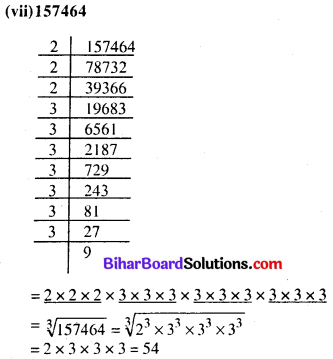 Class 8 Maths Bihar Board Solution Chapter 6