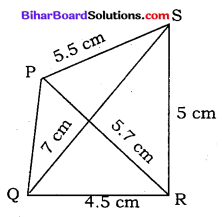 Bihar Board Class 8 Maths Solutions Chapter 7 ज्यामितीय आकृतियों की रचना Ex 7.2 Q2