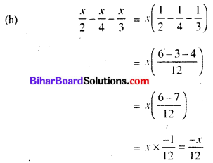 Bihar Board Class 8 Maths Solutions Chapter 9 बीजीय व्यंजक Ex 9.1 Q2