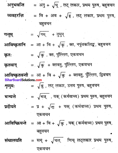Bihar Board Class 8 Sanskrit Solutions Chapter 11 विज्ञानस्य उपकरणानि 1