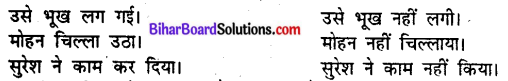 Bihar Board Class 9 Hindi व्याकरण परसर्ग 'ने' का क्रिया पर प्रभाव - 6
