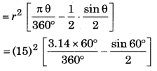 Bihar Board Class 10 Maths Solutions Chapter 12 वृतों से संबंधित क्षेत्रफल Ex 12.2 Q6