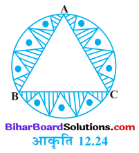 Bihar Board Class 10 Maths Solutions Chapter 12 वृतों से संबंधित क्षेत्रफल Ex 12.3 Q6