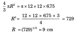 Bihar Board Class 10 Maths Solutions Chapter 13 पृष्ठीय क्षेत्रफल एवं आयतन Additional Questions SAQ 11