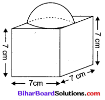 Bihar Board Class 10 Maths Solutions Chapter 13 पृष्ठीय क्षेत्रफल एवं आयतन Ex 13.1 Q4