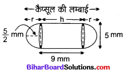 Bihar Board Class 10 Maths Solutions Chapter 13 पृष्ठीय क्षेत्रफल एवं आयतन Ex 13.1 Q6.1