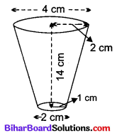 Bihar Board Class 10 Maths Solutions Chapter 13 पृष्ठीय क्षेत्रफल एवं आयतन Ex 13.4 Q1