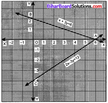 Bihar Board Class 10 Maths Solutions Chapter 3 दो चरों वाले रैखिक समीकरण युग्म Additional Questions SAQ 2