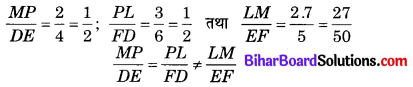 Bihar Board Class 10 Maths Solutions Chapter 6 त्रिभुज Ex 6.3 Q1.2