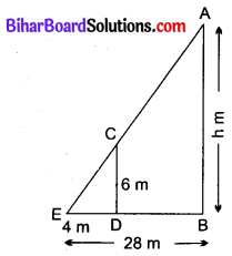 Bihar Board Class 10 Maths Solutions Chapter 6 त्रिभुज Ex 6.3 Q15