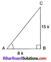 Bihar Board Class 10 Maths Solutions Chapter 8 त्रिकोणमिति का परिचय Ex 8.1 Q4