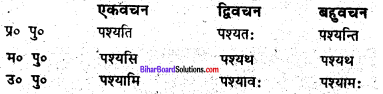 Bihar Board Class 6 Sanskrit व्याकरण धातु-रूपाणि 1