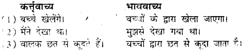 Bihar Board Class 9 Hindi व्याकरण वाच्य परिवर्तन- 4