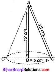 Bihar Board Class 9 Maths Solutions Chapter 13 पृष्ठीय क्षेत्रफल एवं आयतन Ex 13.7