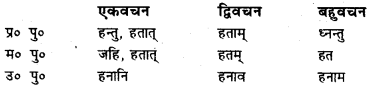 Bihar Board Class 7 Sanskrit व्याकरण धातु-रूपाणि 33