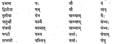 Bihar Board Class 7 Sanskrit व्याकरण शब्दरूपाणि 16