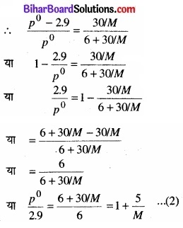 BIhar Board Class 12 Chemistry Chapter 2 विलयन 
