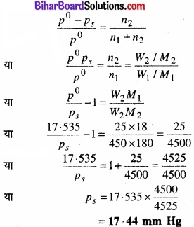 BIhar Board Class 12 Chemistry Chapter 2 विलयन 