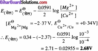 BIhar Board Class 12 Chemistry Chapter 3 वैद्युतरसायन 
