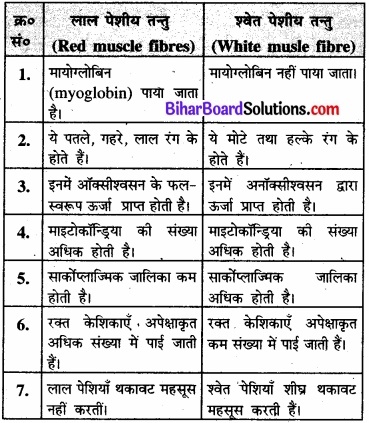 Bihar Board Class 11 Biology Chapter 20 गमन एवं संचलन 