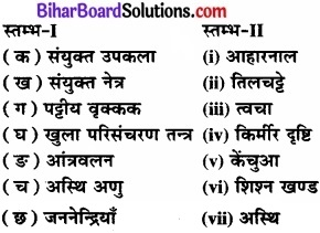 Bihar Board Class 11 Biology Chapter 7 प्राणियों में संरचनात्मक संगठन 