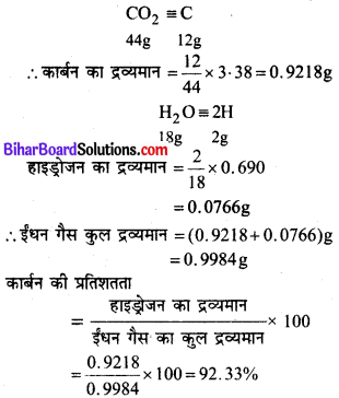 Bihar Board Class 11 Chemistry Solutions Chapter 1 रसायन विज्ञान की कुछ मूल अवधा 