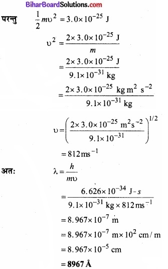 Bihar Board Class 11 Chemistry chapter 2 परमाणु की संरचना
