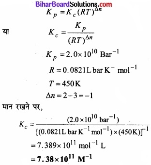 Bihar Board Class 11 Chemistry chapter 7 साम्यावस्था 