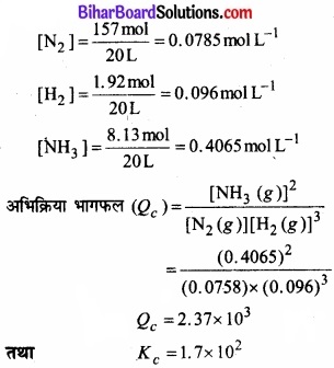 Bihar Board Class 11 Chemistry chapter 7 साम्यावस्था 