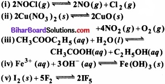 Bihar Board Class 11 Chemistry chapter 7 साम्यावस्था 
