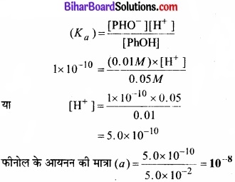 Bihar Board Class 11 Chemistry chapter 7 साम्यावस्था 