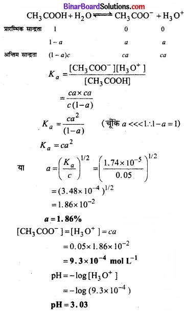 Bihar Board Class 11 Chemistry chapter 7 साम्यावस्था 
