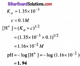 Bihar Board Class 11 Chemistry chapter 7 साम्यावस्था 