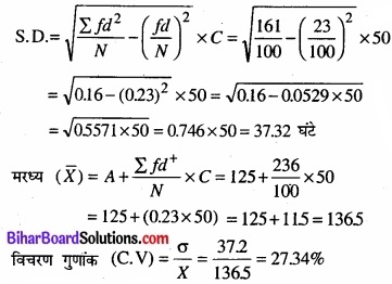 Bihar Board Class 11 Economics Chapter 6 परिक्षेपण के माप Part - 2 img 8