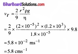 Bihar Board Class 11 Physics Chapter 10 तरलों के यांत्रिकी गुण 