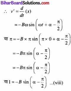 Bihar Board Class 11 Physics Chapter 14 दोलन 