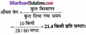 Bihar Board Class 11 Physics Chapter 4 समतल में गति 